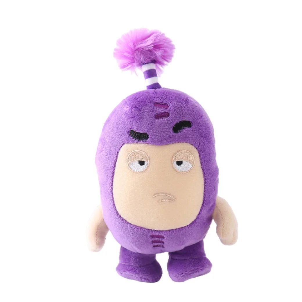 8pcs/Lot Oddbods Cartoon Plush Toys Stuffed Kids Toy Collection Kids Doll Christmas Birthday Gift Home Decoration 18 cm - 24cm - Glitch 69