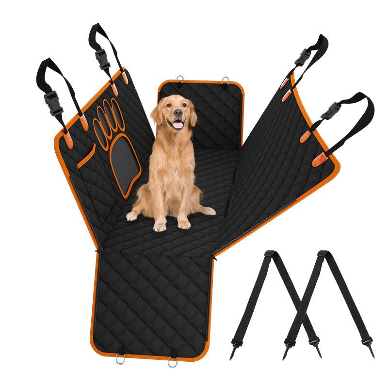 Car mounted rear pet dog lathe mat, waterproof and wear - resistant pet mat, popular foreign trade pet car isolation mat - Glitch 69