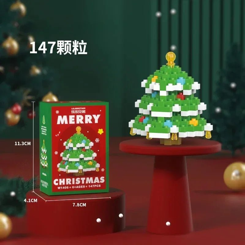 Christmas Advent Calendar Surprise Building Blocks Set Box Kid Toys Xmas Advent Calendar Bricks Diy Kit Children’s Gift Kalender - Glitch 69