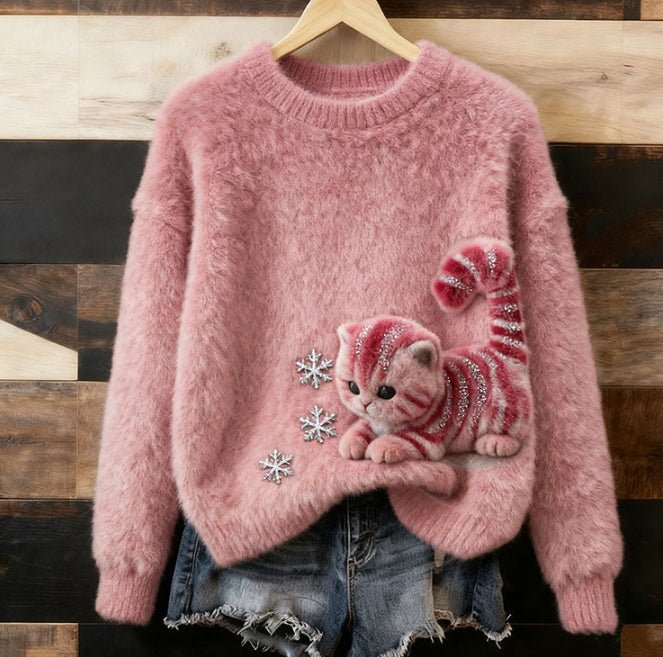 Christmas Retro Green Unisex Sweater - Glitch 69