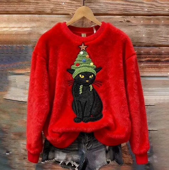 Christmas Retro Green Unisex Sweater - Glitch 69