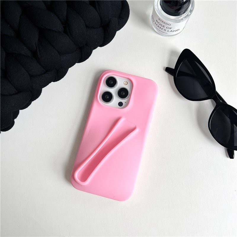 Creative Simple lipstick Multi color iPhone 14/13 for 11 Apple 17Air/16/15PROMAX Phone Case - Glitch 69