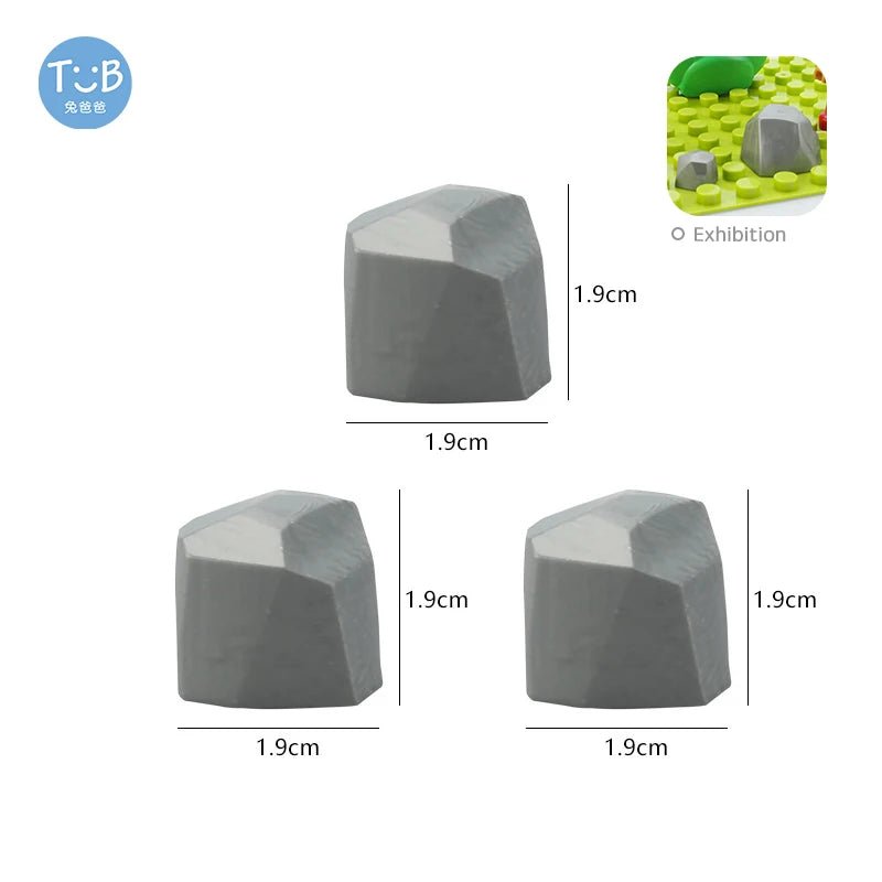 Farm Animals Bricks Christmas Tree Accessory Big Large Particle Building Blocks Compatible With Duploed Education Children Toy - Glitch 69