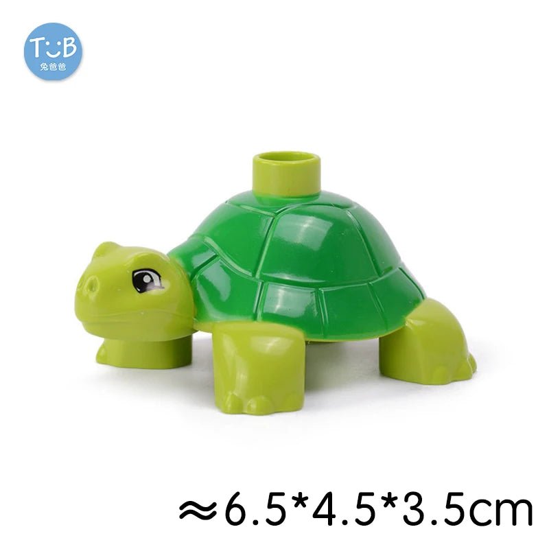 Farm Animals Bricks Christmas Tree Accessory Big Large Particle Building Blocks Compatible With Duploed Education Children Toy - Glitch 69