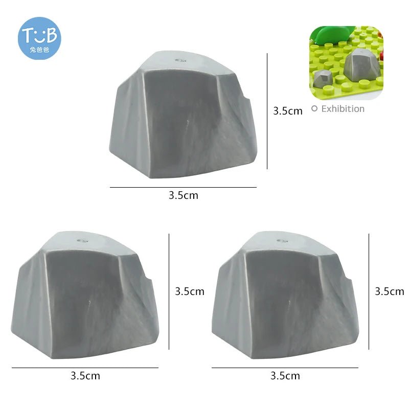 Farm Animals Bricks Christmas Tree Accessory Big Large Particle Building Blocks Compatible With Duploed Education Children Toy - Glitch 69