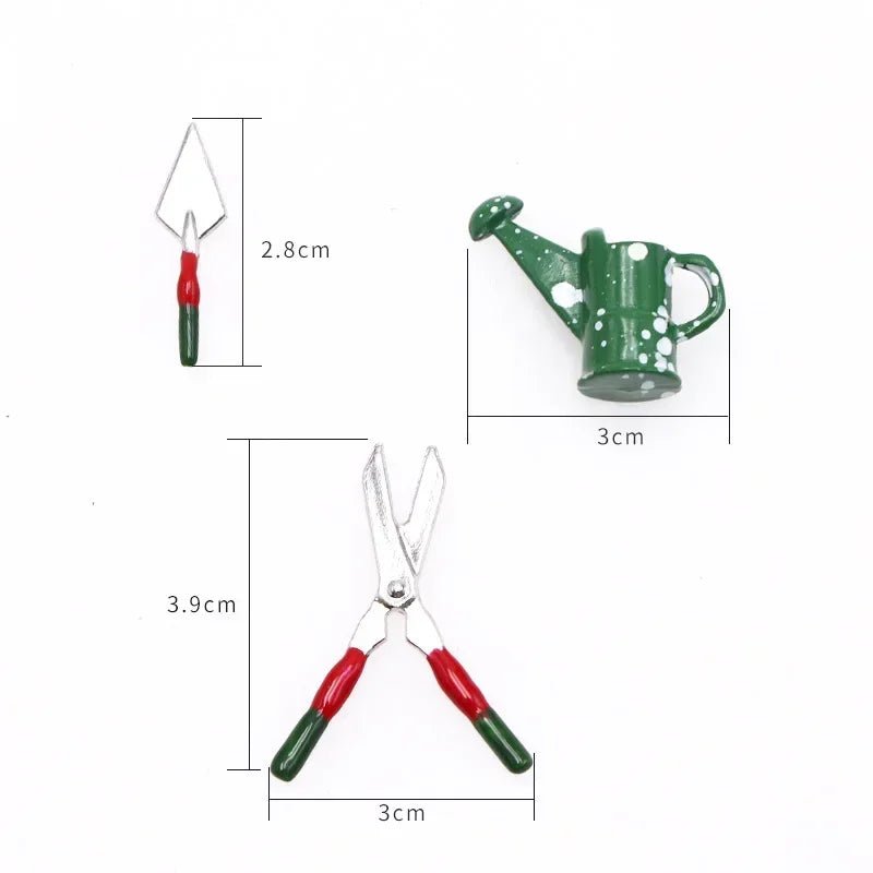 Mini house Elf Door Christmas Decoration Set Miniature scene Mini wooden door Elf door accessories Christmas DIY decoration - Glitch 69