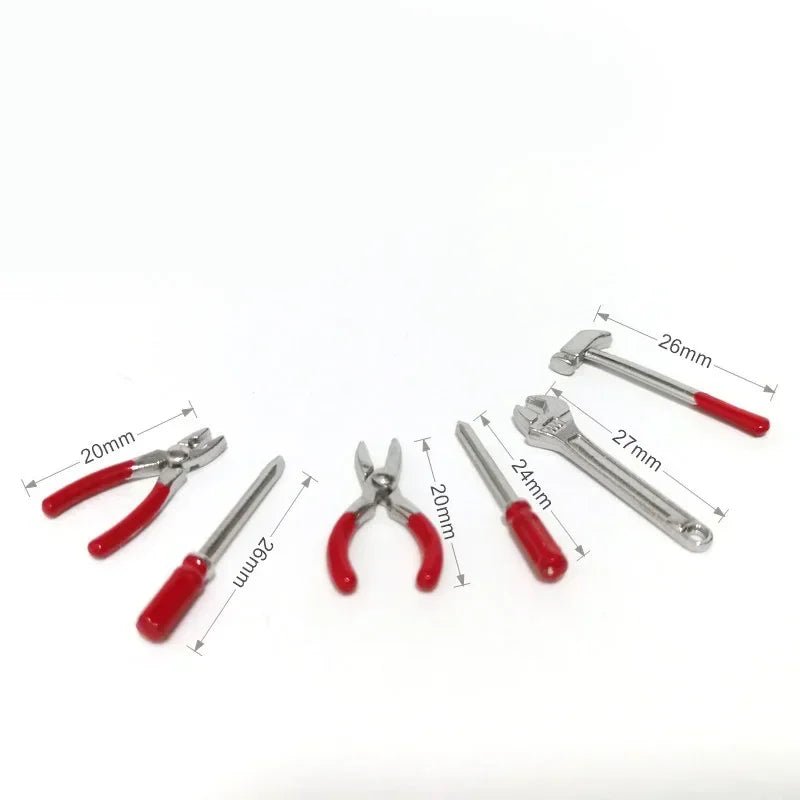 Mini house Elf Door Christmas Decoration Set Miniature scene Mini wooden door Elf door accessories Christmas DIY decoration - Glitch 69