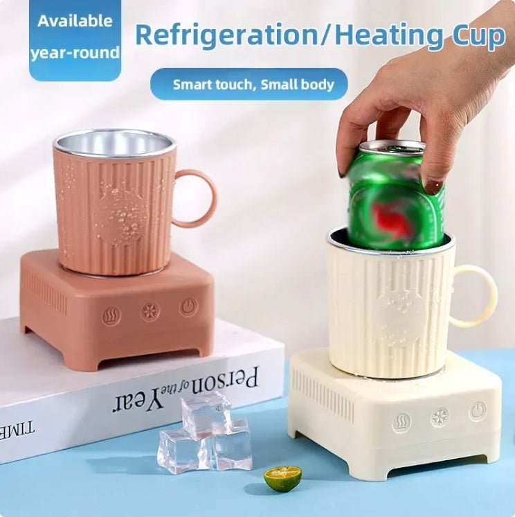 Mini Quick Cooling Cup Beer Beverage Rapid Refrigeration Ice Maker Machine Cold Drink Heating Home Dormitory Food Grade 400ml Kitchen Gadgets - Glitch 69