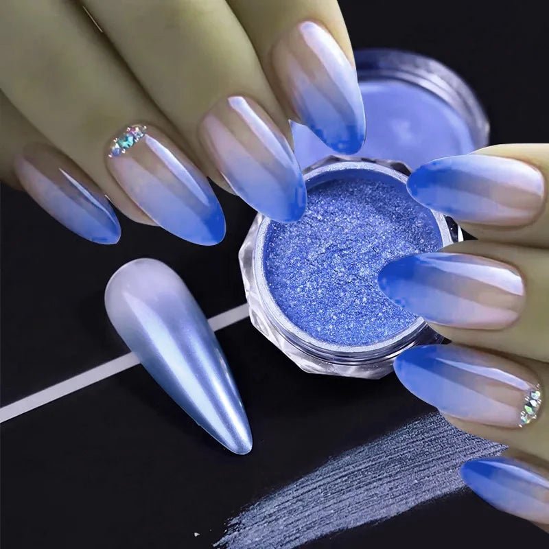 New Christmas Chameleon Glitter Flakes 1Jar(1 - 2g) Holographic Color - Changed Chameleon Sequins Red/Green Manicure Chameleon Flake - Glitch 69