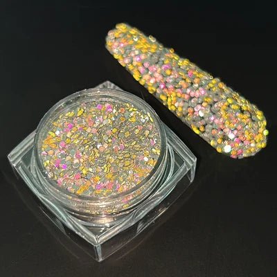 New Christmas Chameleon Glitter Flakes 1Jar(1 - 2g) Holographic Color - Changed Chameleon Sequins Red/Green Manicure Chameleon Flake - Glitch 69