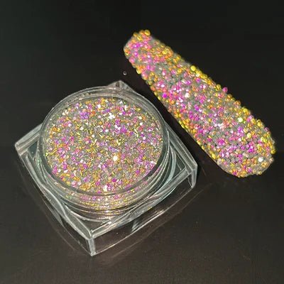 New Christmas Chameleon Glitter Flakes 1Jar(1 - 2g) Holographic Color - Changed Chameleon Sequins Red/Green Manicure Chameleon Flake - Glitch 69