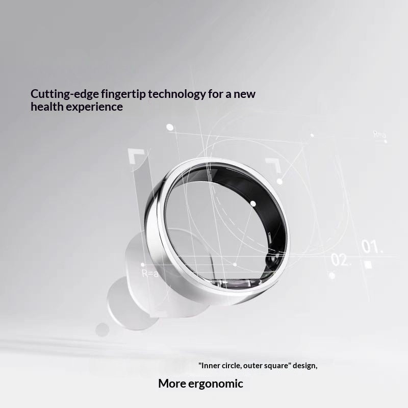 Personality Multifunctional Bluetooth Smart AI Ring - Glitch 69