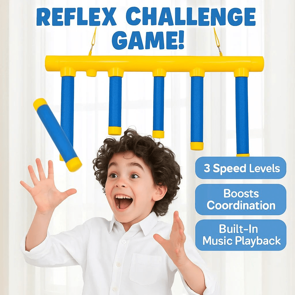 Quick eyed and quick handed grasping machine, children's grasping baton relay baton, reaction speed, concentration training device - Glitch 69