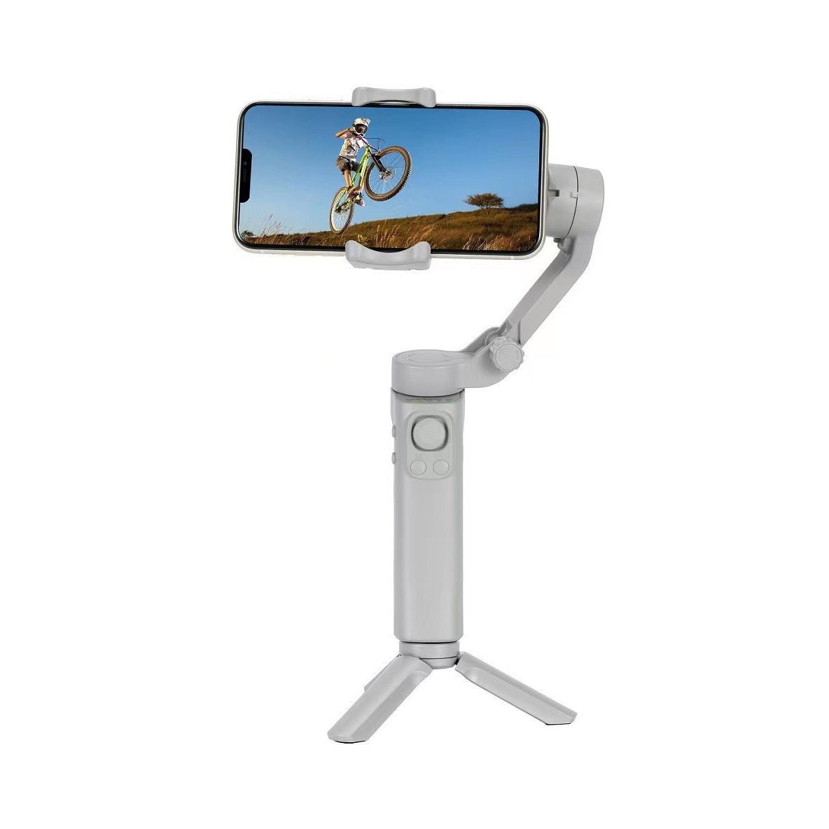 Universal joint 3 Stabilisateur Selfie Stick with mobile phone tracking live kit Mobile phone stabilizer - Glitch 69