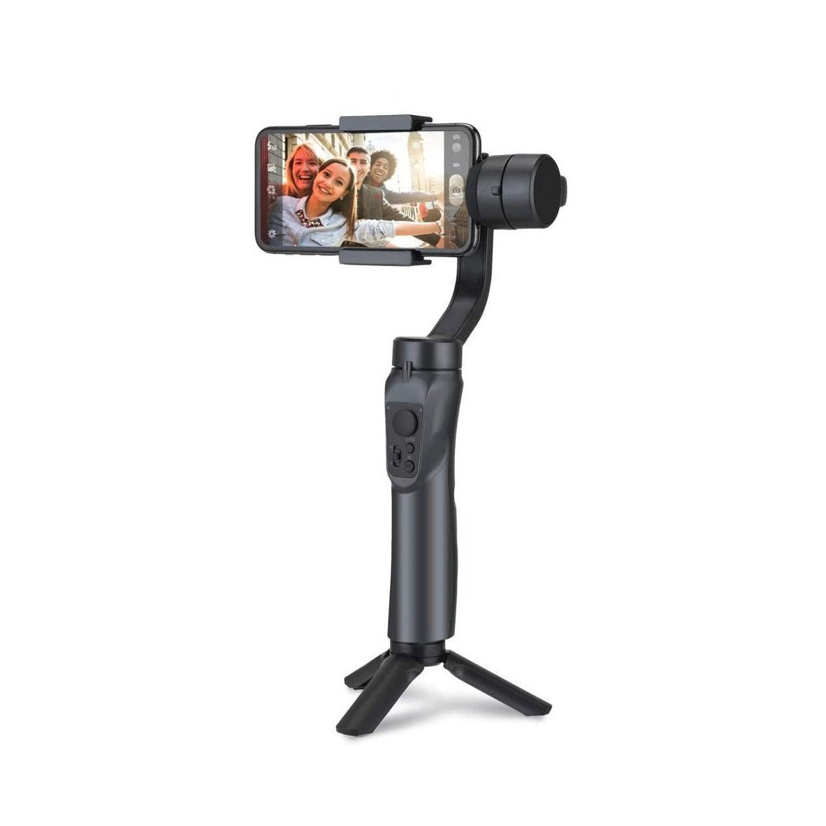 Universal joint 3 Stabilisateur Selfie Stick with mobile phone tracking live kit Mobile phone stabilizer - Glitch 69