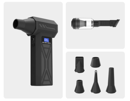 Violent turbofan, violent fan, high - speed dust blower, handheld portable vacuum cleaner - Glitch 69